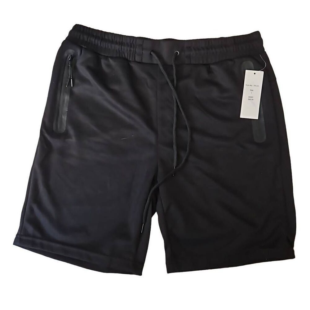 Pure Champ Men's Athletic Shorts Black Large